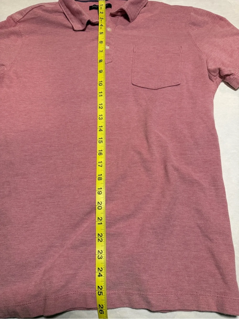 Banana Republic Men's Heathered Rose Polo